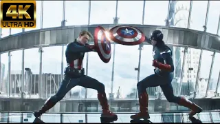 Captain America - Fight Moves Compilation(CW included) HD-BEST MOVIE