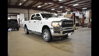 2023 Bright White Ram 3500 Tradesman 4x4 Cummins Diesel DT7278 Motor Inn Auto Group