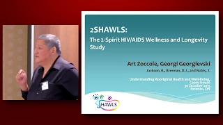 Art Zoccole, 2 SHAWLS  The 2 Spirit HIV  AIDS Wellness and Longevity Study