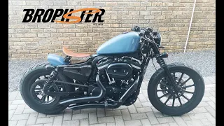 Harley Davidson | Iron 883 | Engine sound | Vance & Hines big radius | Bobber | South Africa