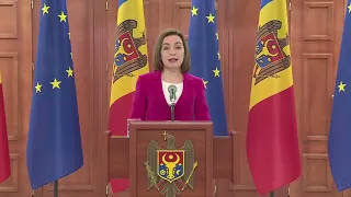 Adresarea Președintei Republicii Moldova, Maia Sandu, către toți cetățenii Republicii Moldova