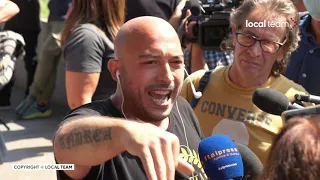 Milano, il no vax ai giornalisti: "siete complici degli assassini"