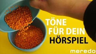 Wie machst du Geräusche für dein Hörspiel selbst? Lerne es hier!