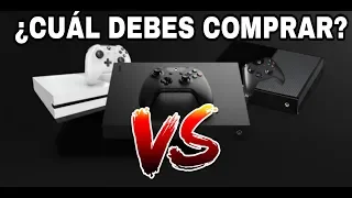 XBOX ONE VS XBOX ONE S VS XBOX ONE X