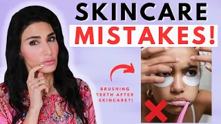 6 Skincare Mistakes to Stop Making ASAP | Dermatologist Reveals #skincare #skincareproducts