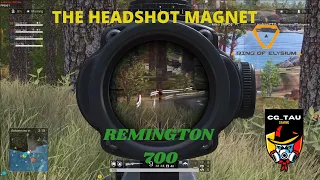 REMINGTON 700!!!! Headshot Magnet - Ring Of Elysium (RoE) - CG_TAU Gameplay