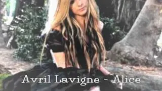 Avril Lavigne- Alice (with lyrics) [New! Best HQ]!!!