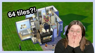 Building an even tinier home for 8 sims