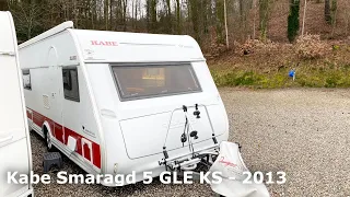 Kabe Smaragd 5 GLE KS - 2013 - Campingvogn