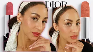 ✨NEW DIOR REFORMULATED LIPSTICKS! ARE THEY BETTER? ARE THEY WORSE? GRAND BAL & VIREVOLTE