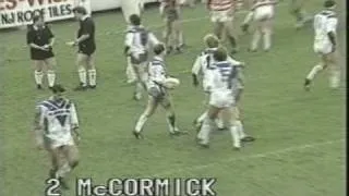 Wigan V St Helens 27th December 1987. 1st Half