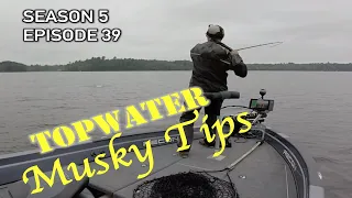 Topwater Musky Tips - Summer Topwater Basics! S5.E39