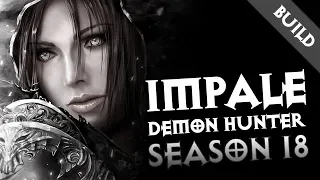 Diablo 3 - Demon Hunter Shadow's Mantle Cold Impale Build Guide ( New Version ) Season 18 - PWilhelm