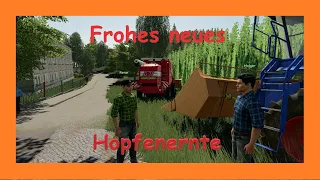 LPG " Fortschritt " # 29  Frohes Neues Jahr und Hopfenernte