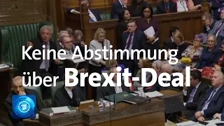 Brexit: Bercow stoppt Abstimmung über Deal