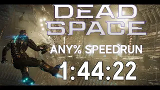 Dead Space Remake any% speedrun in 1h:44m:22s