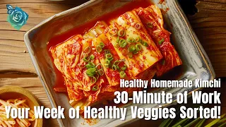 Easy Steps for a Healthier Gut: Healthy Homemade Kimchi