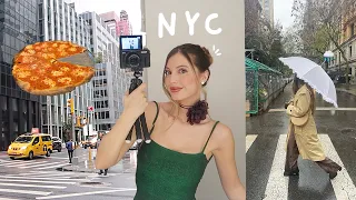the best NYC weekend 🗽🍕 // autumn in new york vlog, lots of food, fun!