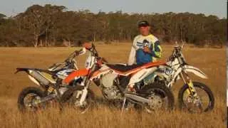 2014 KTM 500EXC vs 2014 Husqvarna FE501 vs 2014 Husaberg FE501: Transmoto