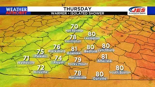 Southwest, Central Virginia Weather | 6:45 a.m. - Thursday, May 16, 2024