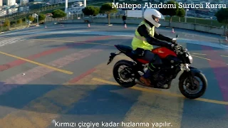 Motosiklet Direksiyon Sınavı a-a1-a2 ehliyet