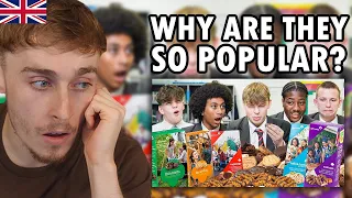 Brit Reacts to British Highschoolers try Girl Scout Cookies for the first time!