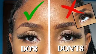 FALSE LASHES: DO’S AND DON’TS| The MOST COMMON MISTAKES You Are Making as a BEGINNER