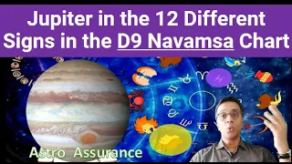 Jupiter in the 12 Different Signs in the D9 Navamsa Chart - Boons from the Zodiac