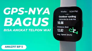 Review Amazfit BIP 5: Display Besar, Akurasi GPS Bagus