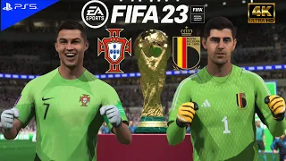 Who is better goalkeeper? RONALDO or COURTOIS? FIFA 23, PS5, 4K