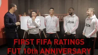 FIFA RATINGS w/ Lingard, Lukaku, Rashford & Shaw! FUT 10th Birthday Special