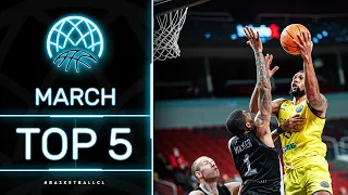 Top 5 Blocks | March | Basketball Champions League 2021-22