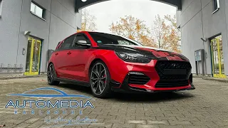 Hyundai I30N mit Highend Soundsystem mit DSP Verstärker,  Subwoofer von Automedia Karlsruhe