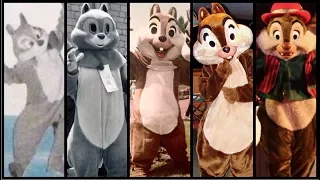 The Evolution Of Chip & Dale In Disney Theme Parks! DIStory Ep. 9! Disney Theme Park History!