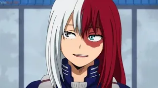 Girl Todoroki Shoto「Edit」- Hot N Cold