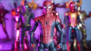 Spider-Man No Way Home Upgraded Suit ZD Toys 1/10 Scale Figure Unboxing & Review