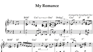 My Romance piano reharmonization  (sheet music)