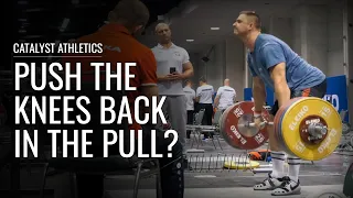 Push The Knees Back in the Pull? | Snatch & Clean Technique