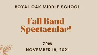 ROMS Fall Band Spectacular