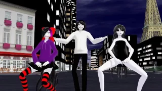 [MMD x Creepypastas] .::Daddy::. Jane, Jeff & Nina The Killer.