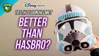 Disney Store Mace Windu 187th Legion Clone Trooper Helmet Unboxing & Review