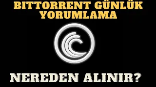 BitTorrent(BTT) Token Günlük Yorumlama