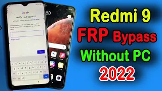 Redmi 9 FRP Bypass Android 11 (M2004J19G) Google Account Unlock MIUI 12 Latest Security