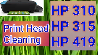 How To Clean Printhead HP Ink Tank 315, 310 415 Printer Head Cleaning in #Hindi #hp #printer prin