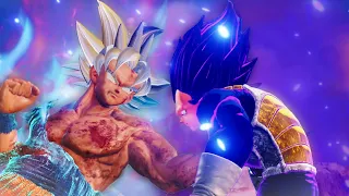 Ultra Instinct Goku Vs Ultra Ego Vegeta (4K 60FPS)