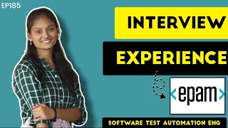 💡 EPAM | SOFTWARE TEST AUTOMATION ENGINEER | INTERVIEW EXPERIENCE #epam    @akshayhangaragi