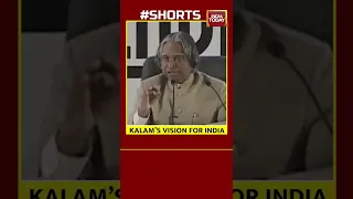 WATCH: Former President APJ Abdul Kalam's Vision For India | #shorts #abdulkalamspeech