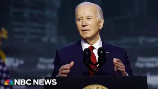 LIVE: Biden touts investments in infrastructure and jobs in North Carolina | NBC News