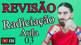 RADICIAÇÃO - Revisão Matemática - Aula 03 - Professor Rafa Jesus - Tá Lembrando