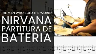 How to play The Man Who Sold The World song performed by Nirvana on drums - Drum Cover